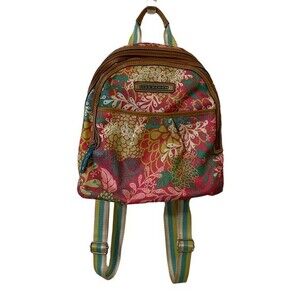 Lily Bloom Girl's Women's Chantal Small Backpack floral reef pink pastel floral